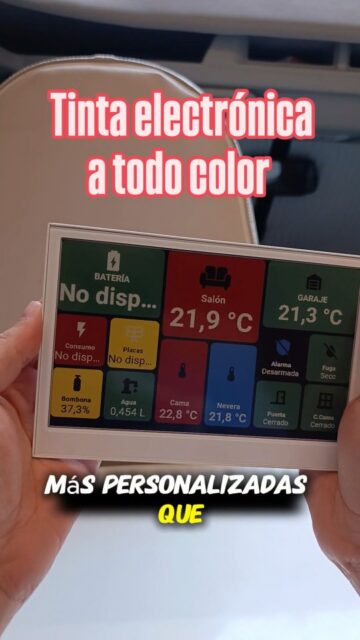 Domótica en la autocaravana: Seeed Studio reTerminal-E1002

Instalación de la pantalla de tinta electrónica a color Seeed Studio reTerminal-E1002 en la autocaravana. Este panel permite visualizar datos de Home Assistant, tareas, calendarios y previsión meteorológica. El hardware ha sido proporcionado por Openelab.

Enlaces como siempre en nuestra BIO y en la web ViajandoEnAutocaravana.es

#seeedstudio #openelab #DomoticaCamper #autocaravana