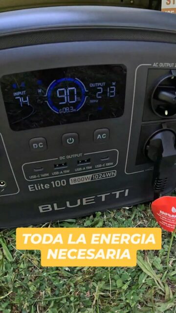 Bluetti Elite 100 V2: Electricidad sin límites en tu Autocaravana

Llega el verano y las vacaciones. Si planeas rutas de playa o montaña donde no siempre hay un enchufe a mano, la Bluetti Elite 100 V2 con su panel solar PV100 es la solución definitiva. Permite conectar electrodomésticos de alto consumo como freidoras de aire, secadores de pelo, planchas de cocina, batidoras o cafeteras de cápsulas en cualquier lugar, manteniendo las comodidades de casa al aire libre.

⚡ Elite 100 V2: Compacta, potente y lista para todo: energía donde la necesites.

🔗 Enlace de compra Elite 100 V2: En nuestra BIO
🎁 Código de descuento exclusivo (5%): Viajando
💰 Pack Elite 100 V2 + Panel Solar 100W: 710 € después del descuento (Ahorro de casi 300 € respecto al precio habitual).

#BLUETTIPrimeDay2026 #bluetti #bluettielite100v2 #autocaravana #camper energiasolar bateriaportatil viajarenautocaravana vanlife accesorioscamper